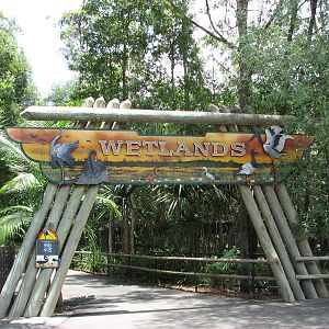 Australia Zoo 2007 - Gate to the Wetlands