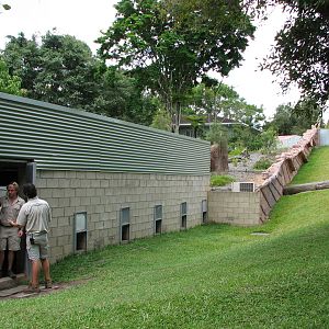 Australia Zoo 2007 - Part of the Wombat exhibit