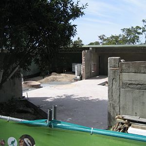 Former "Cats of Asia" enclosures