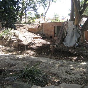 Former Tasmanian Devil enclosure