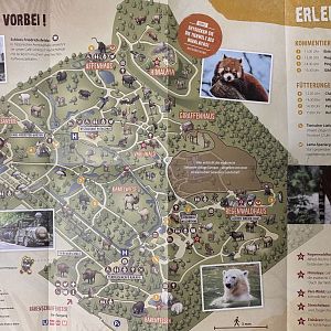 Zoo Map - March 2022