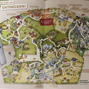 Zoo Map - March 2023