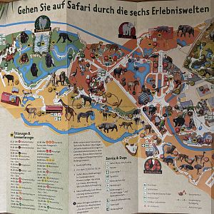 Zoo Map - March 2023