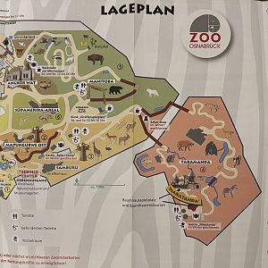 Zoo Map - 2023