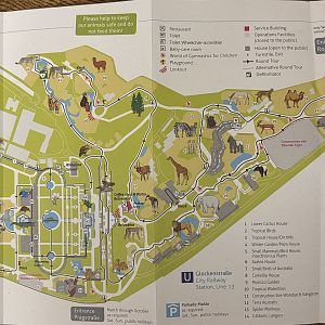 Zoo Map - July 2023