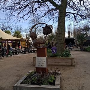 Rocky and Peter statue