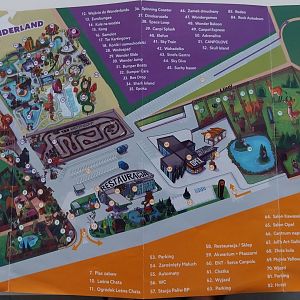 Canpol Zoo CzLuchow - Zoo map