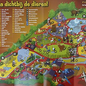 Zoo Map - undated