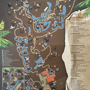 Zoo Map - 2024