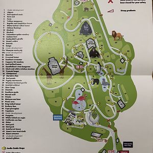 Zoo Map - 2024