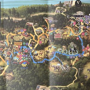 Zoo Map - 2024