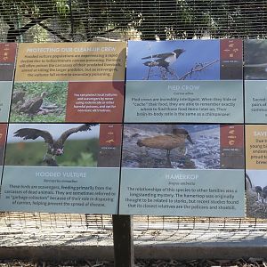 Aviary signage example