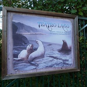 "Teatro Lago" sign -Faunia (2025)