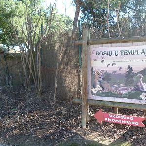"Bosque templado" entrance -Faunia (2025)
