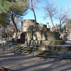 Old caprid enclosure -Zoo Aquarium de Madrid (2025)