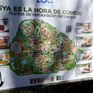 Outdated map -Zoo Aquarium de Madrid (2025)