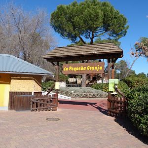 Farm area entrance -Zoo Aquarium de Madrid (2025)