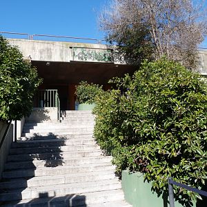 "Tierra de Gorilas" pavilion entrance -Zoo Aquarium de Madrid (2025)