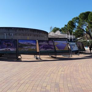 Iberian mountains photography display -Zoo Aquarium de Madrid (2025)