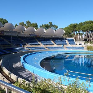 Empty dolphinarium -Zoo Aquarium de Madrid (2025)