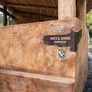 Cape Vulture Aviary - Participating donors plaque