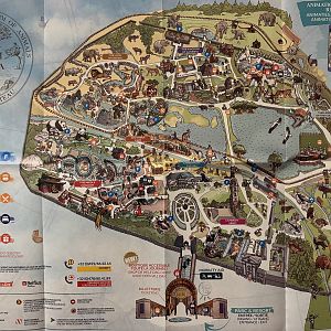 Zoo Map - Spring/Summer 2023