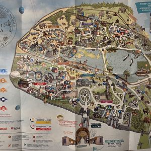 Zoo Map - Easter 2023