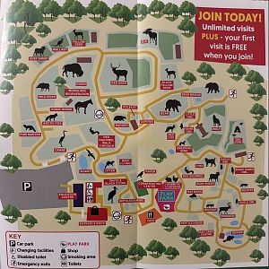 Zoo Map - undated