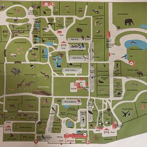 Zoo Map - February 2024