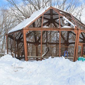 The Flying Cage (for waterfowl), Kushiro Zoo