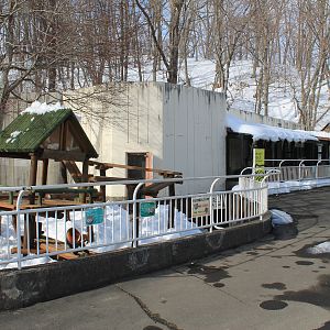 Red Panda enclosures, Kushiro Zoo