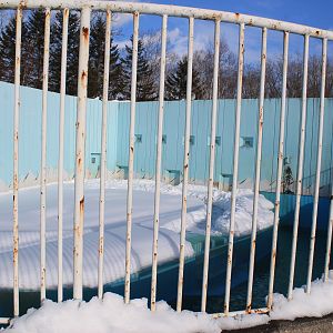 Polar Bear enclosure, Kushiro Zoo