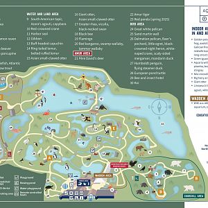 Zoo map - 2025