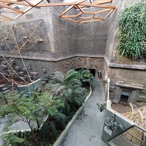 Orientarium - Temple hall - Midsection with entrance