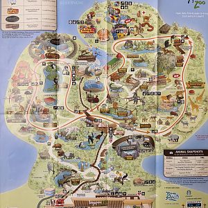 Zoo Map - October 2019