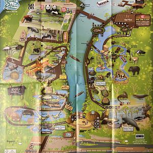 Zoo Map - October 2019