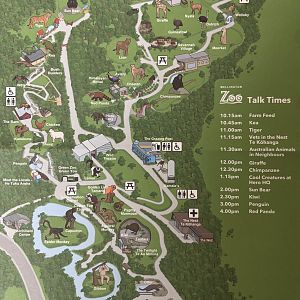 Zoo Map - 2020