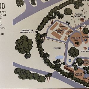 Zoo Map - undated