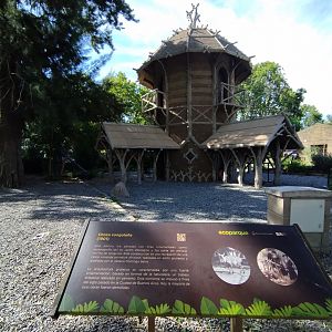 Congolese hut - Ecoparque BA