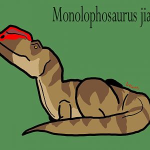 Monolophosaurus jiagni