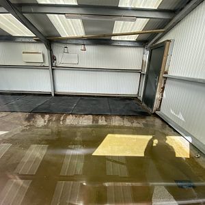 Flamingo indoor enclosure