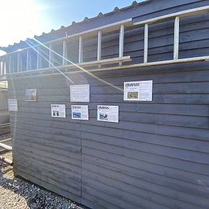 Signs for larger birds of prey on display 020315