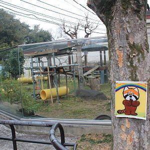 Red Panda enclosure