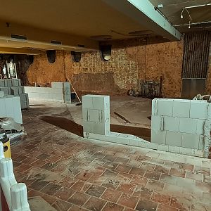 Terrarium construction progress