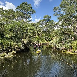 Mar. 2025 - Expedition Africa - River View with Kayakers