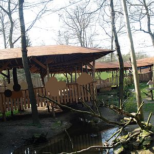 South American aviary (Now the Hanuman langur exhibit), 2010-04-18