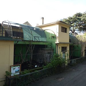 Bioparco Roma - Vervet monkey cages