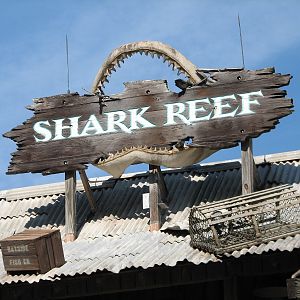 Shark Reef at Disney Typhoon Lagoon - Sign