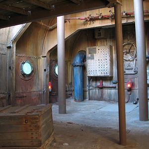Shark Reef at Disney Typhoon Lagoon - Shipwreck Interior