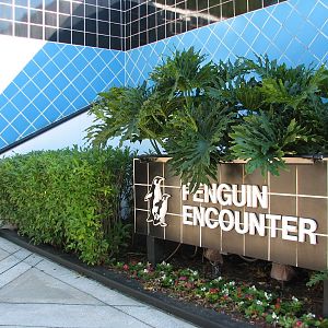 Penguin Encounter - Entry Sign